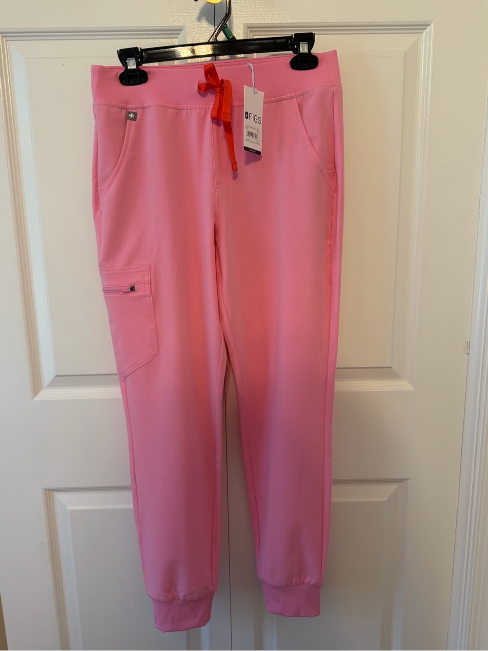 NWT FIGS Sunrise Pink Zamora Jogger Scrub Pant - Small Regular